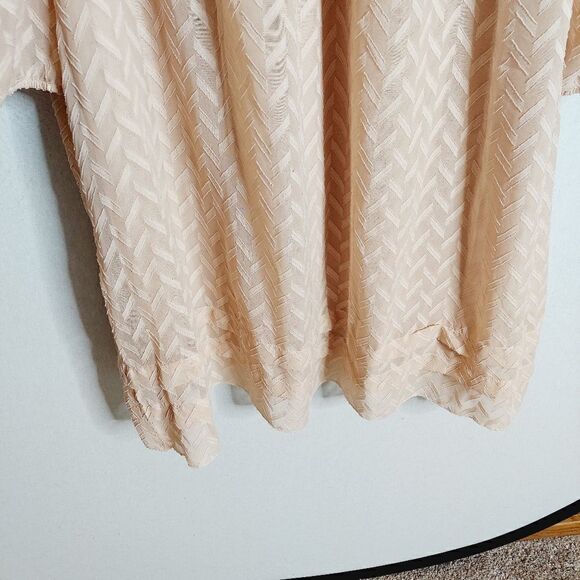 -‎ Anthropologie One September Anwen Peasant Boho long sleeve dress XL - Picture 3 of 15